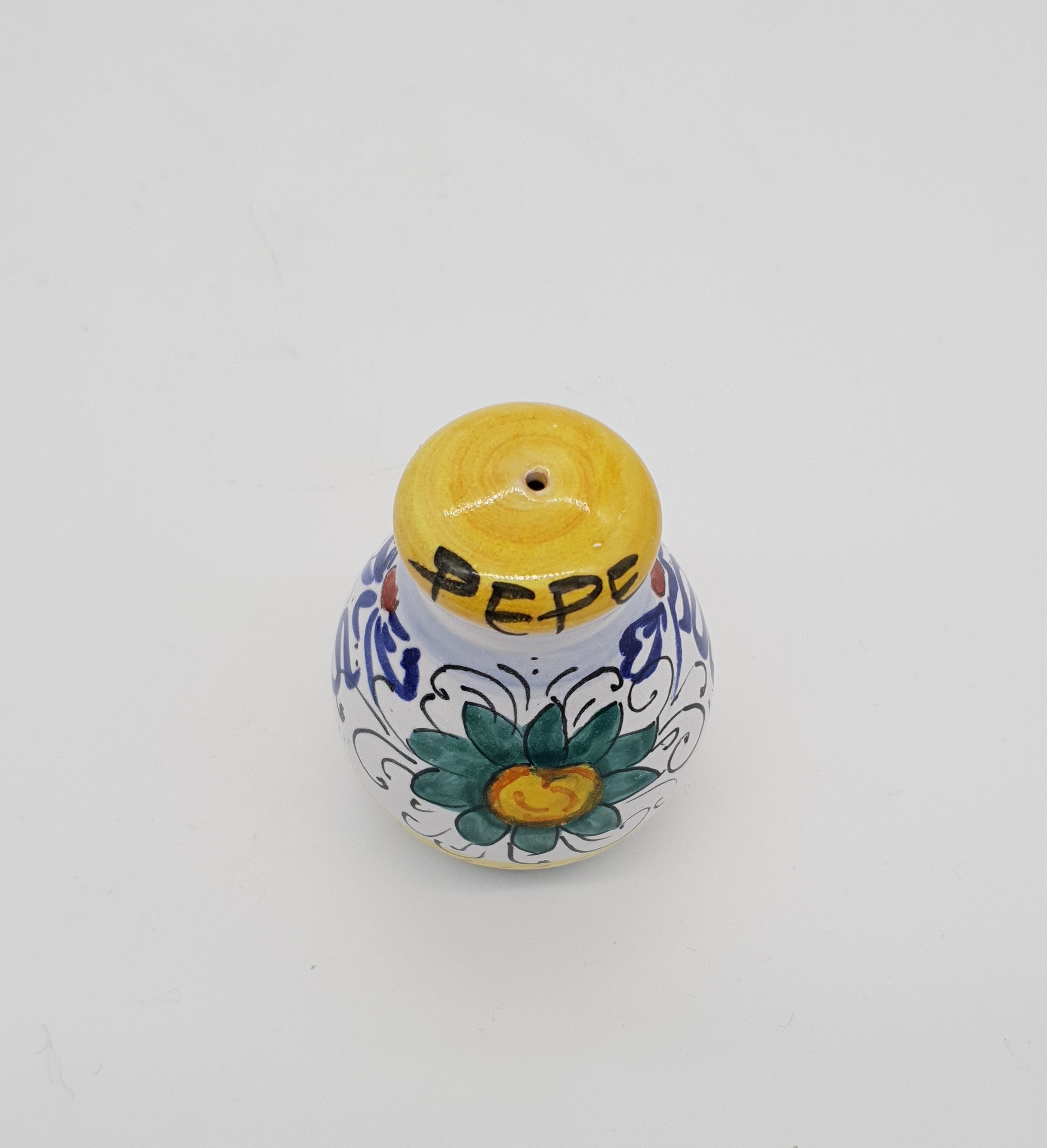 Set Sale e Pepe Olio Aceto Decoro Raffaellesco