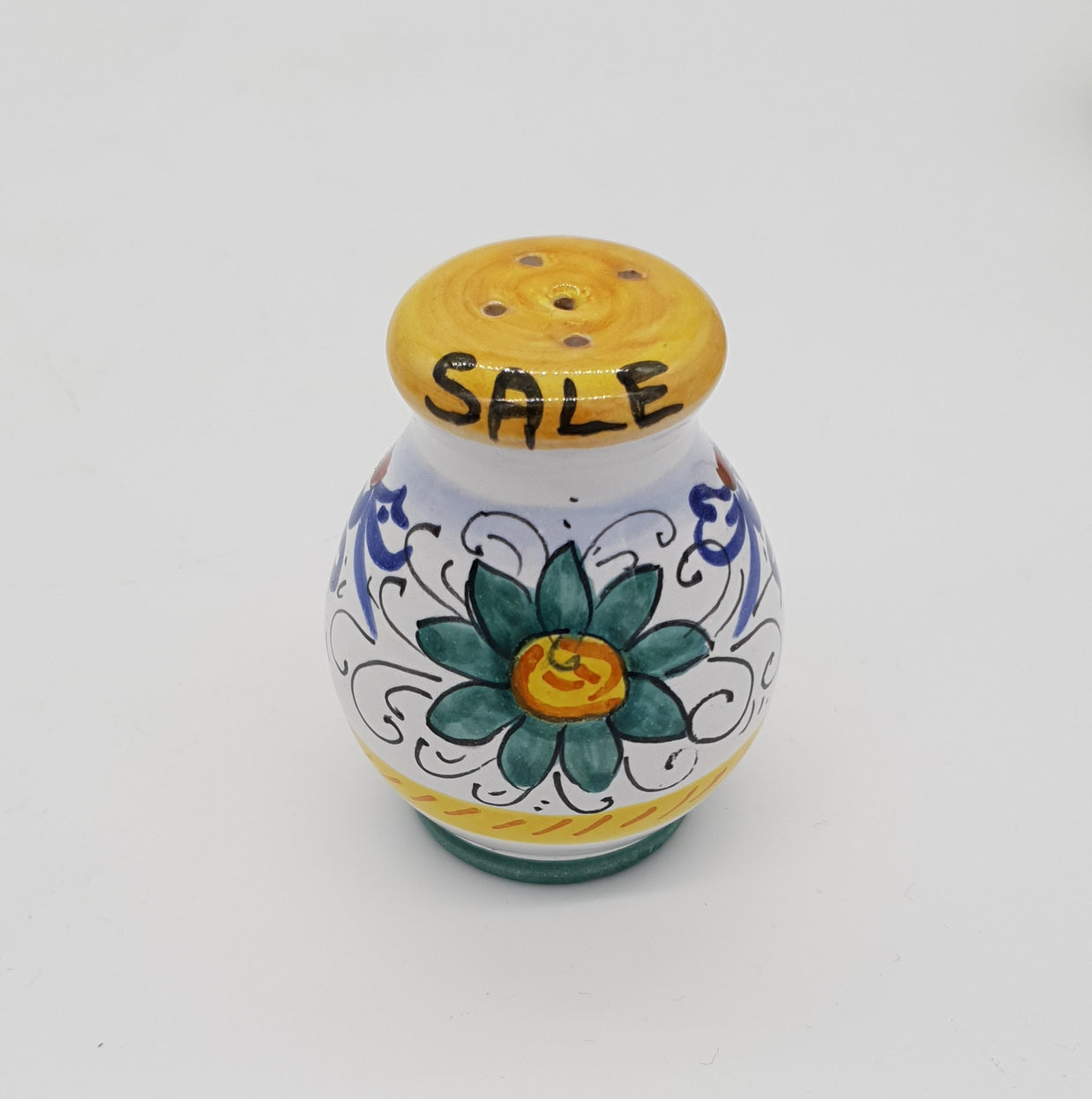 Set Sale e Pepe Olio Aceto Decoro Raffaellesco