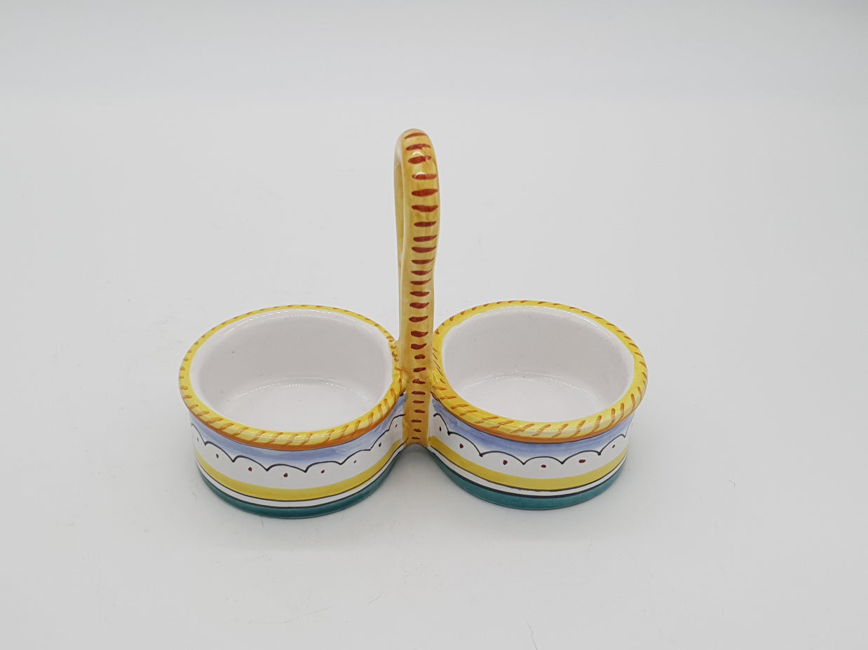 Set Olio Aceto Decoro Raffaellesco