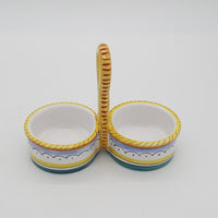 Set Olio Aceto Decoro Raffaellesco