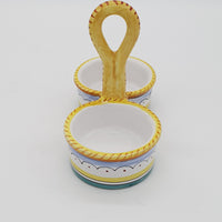 Set Olio Aceto Decoro Raffaellesco