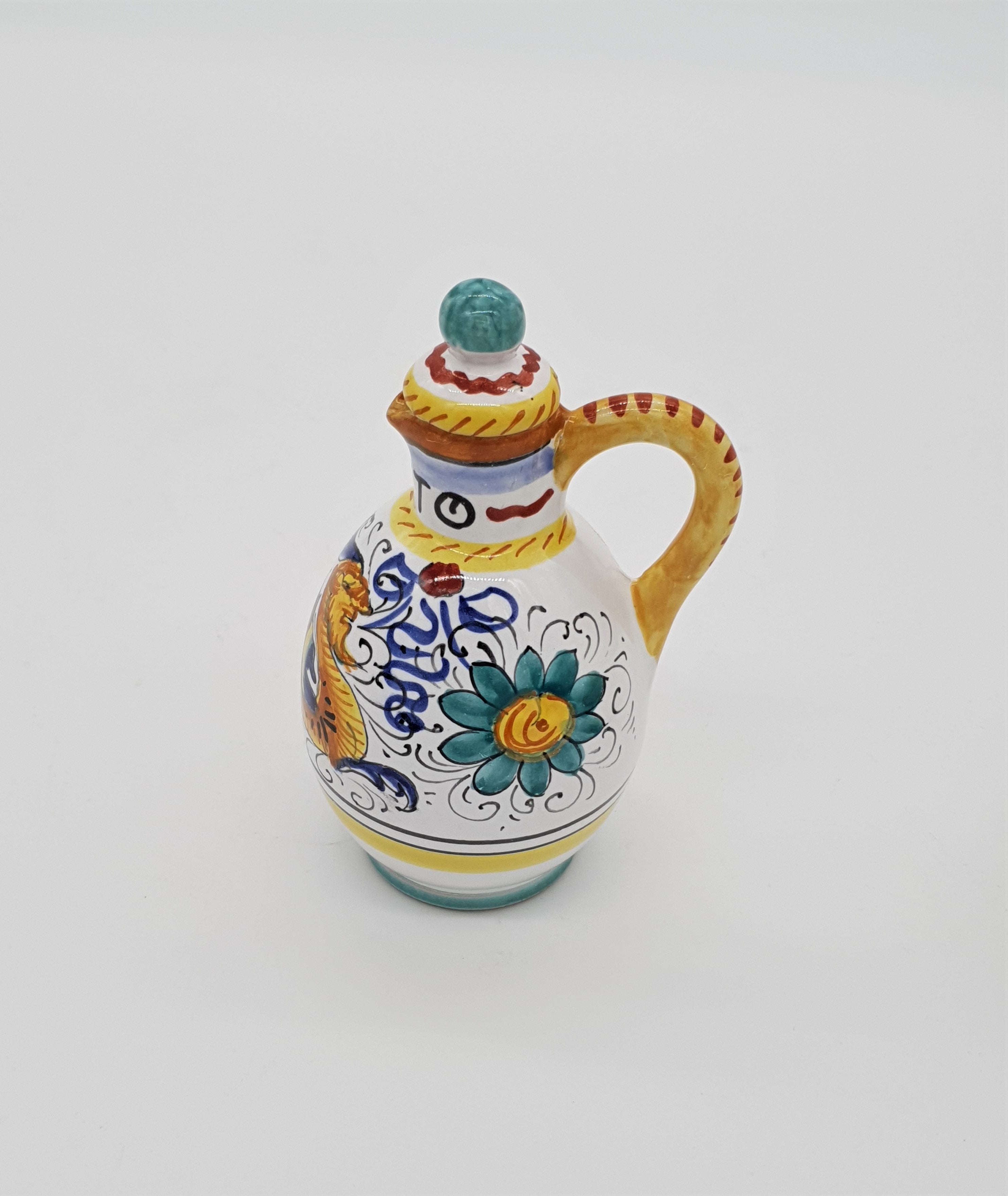 Set Olio Aceto Decoro Raffaellesco