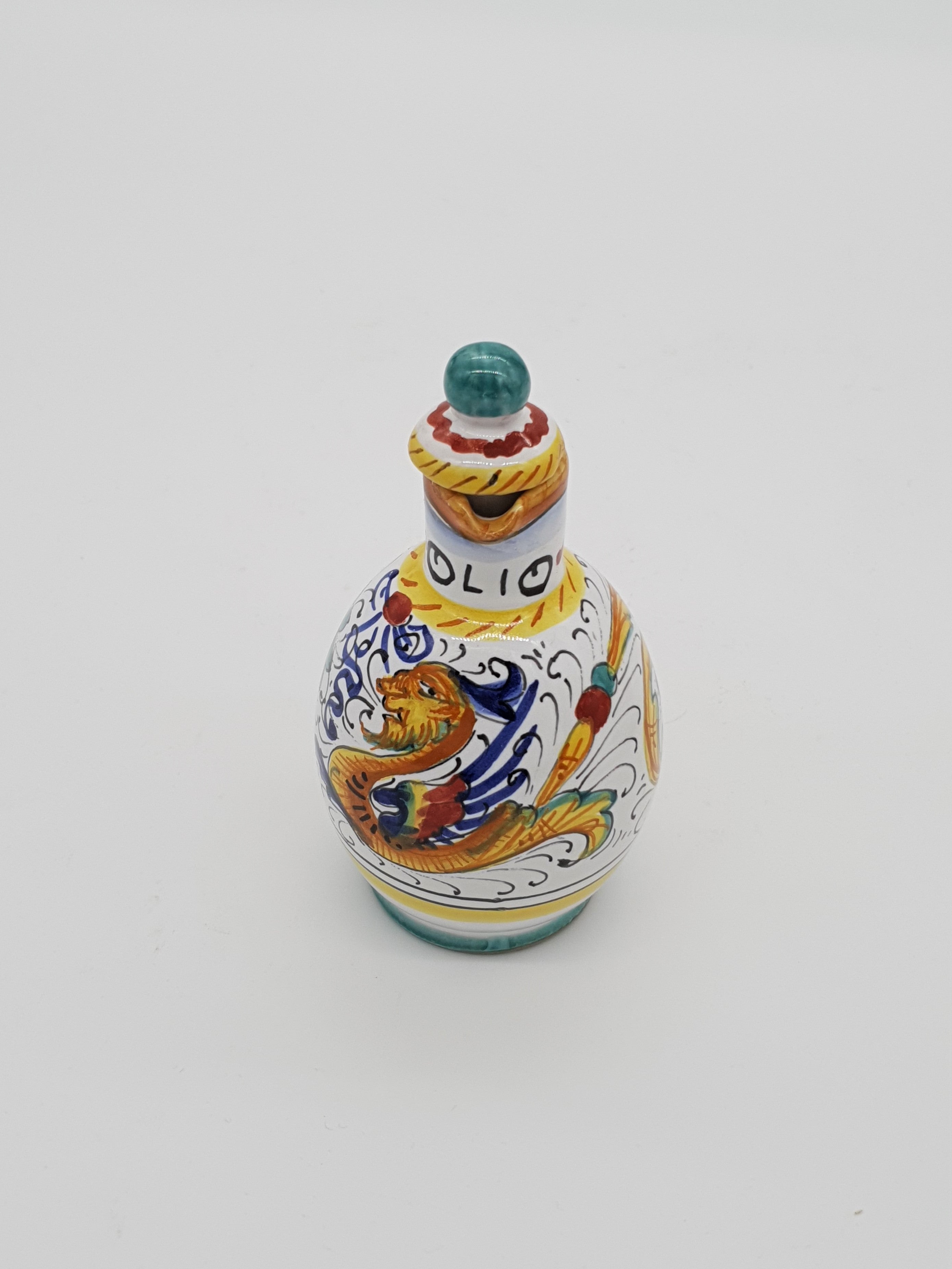 Set Olio Aceto Decoro Raffaellesco