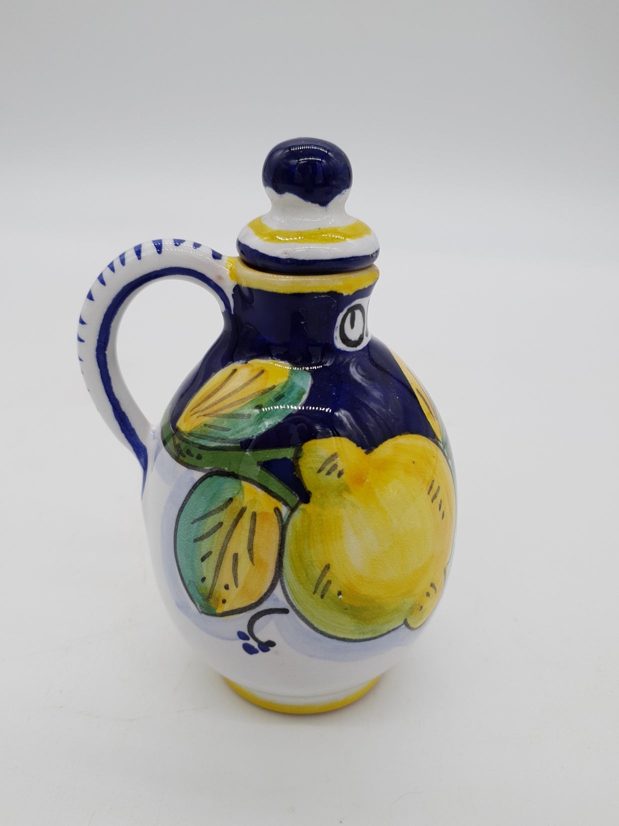 Set Olio Aceto Decoro Limone Gambino