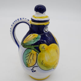 Set Olio Aceto Decoro Limone Gambino