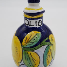 Set Olio Aceto Decoro Limone Gambino