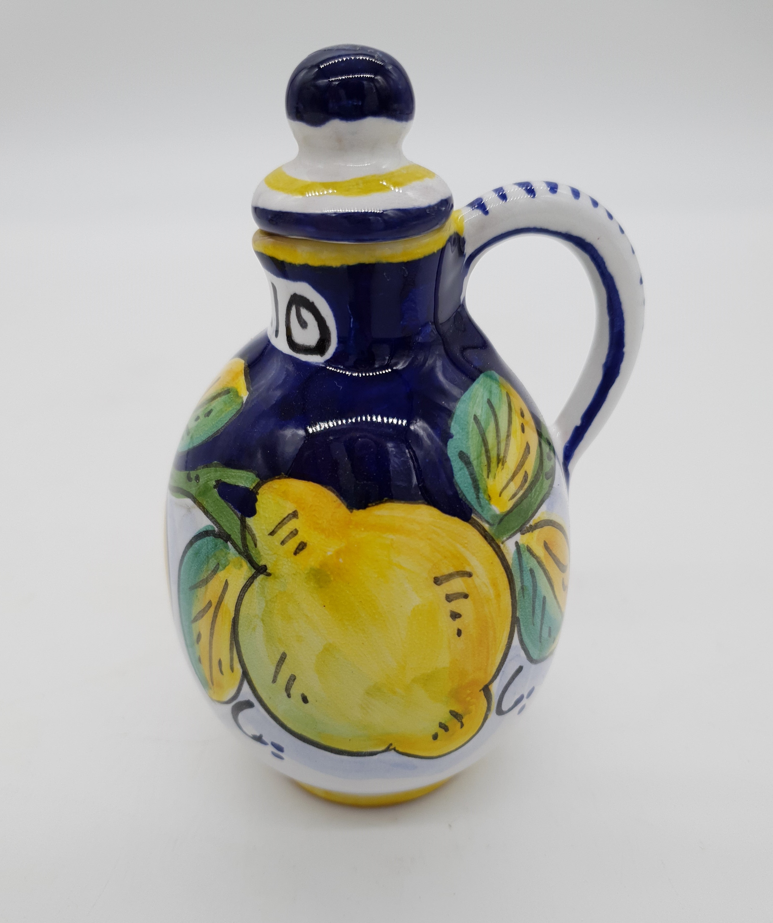 Set Olio Aceto Decoro Limone Gambino