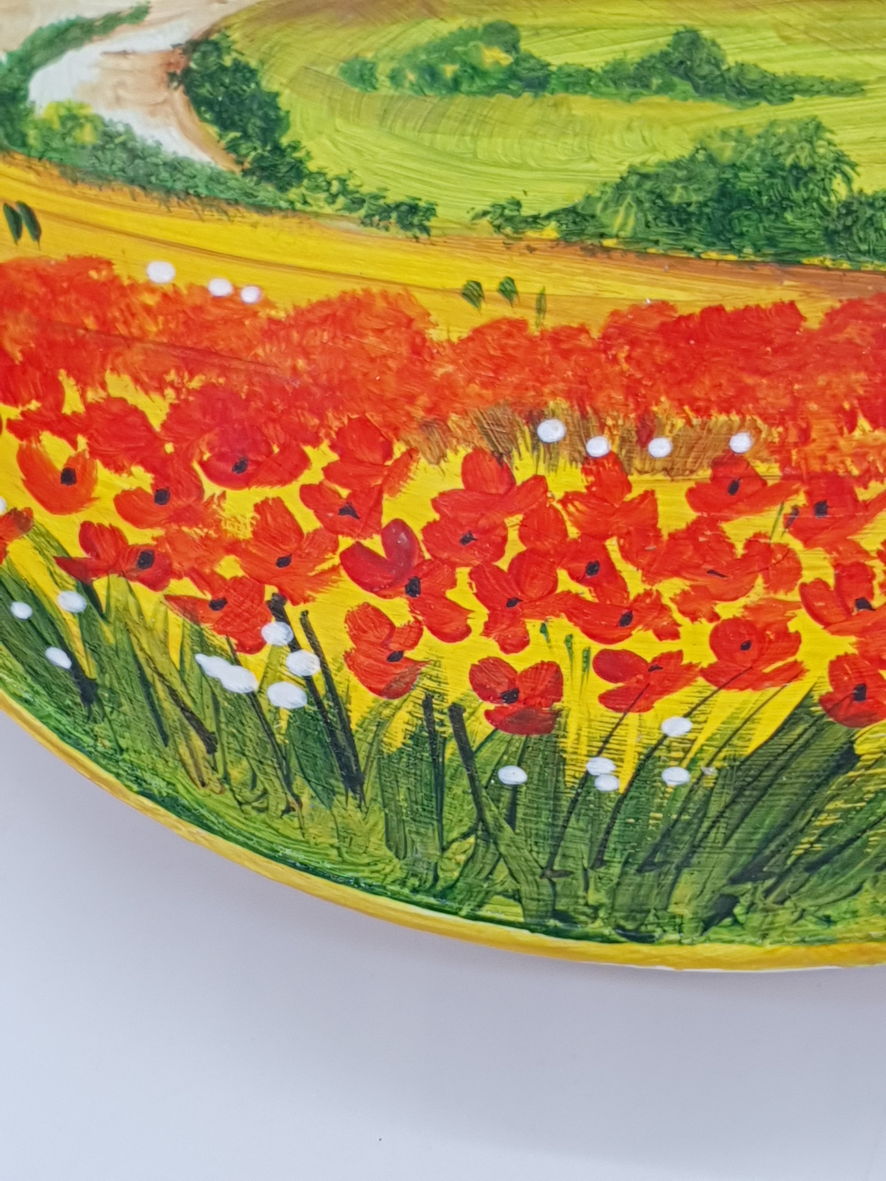 Campo Poppies plate cm18