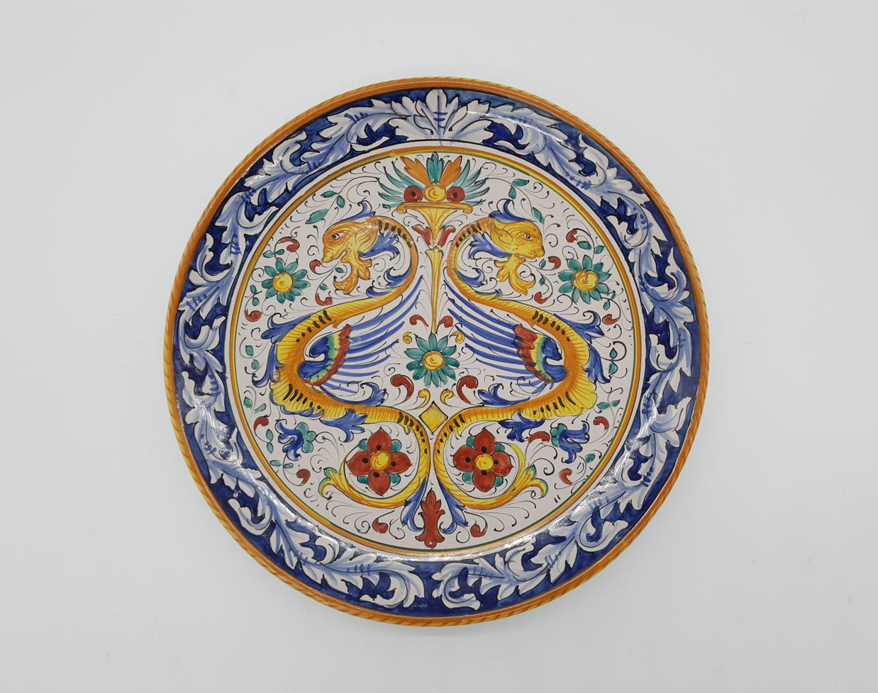 Piatto Decoro Raffaellesco Antico