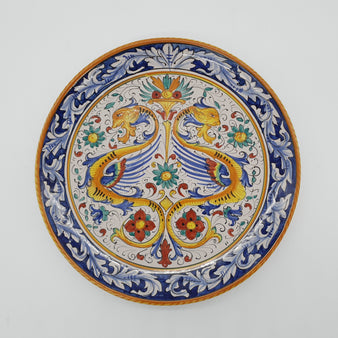 Piatto Decoro Raffaellesco Antico