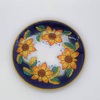 Piatto Rotondo Decoro Girasole Gambino