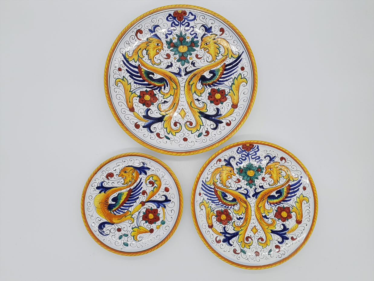 Piatto Decoro Raffaellesco
