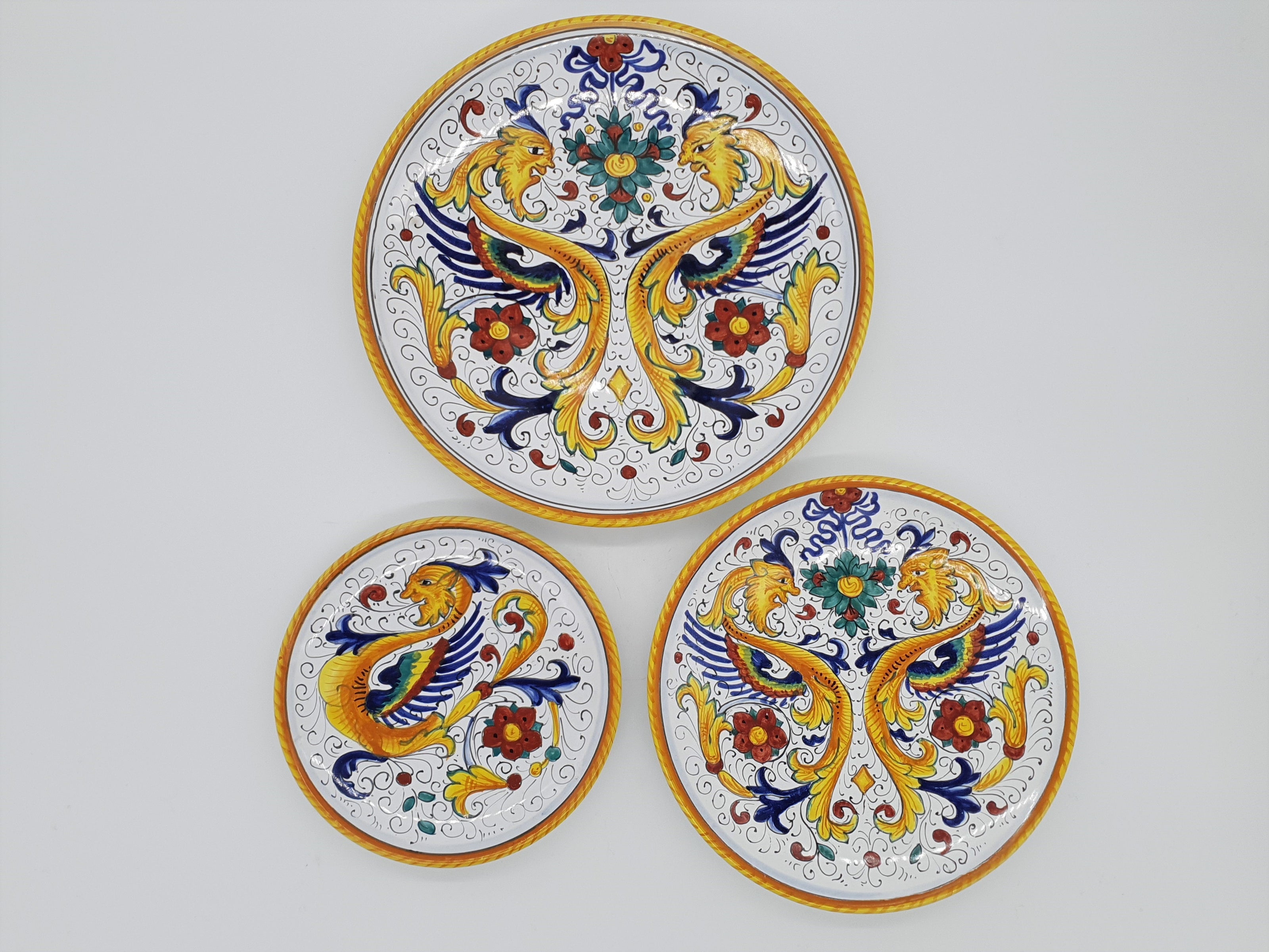 Piatto Decoro Raffaellesco