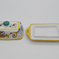 Rectangular Butter Holder Raffaellesco Decoration