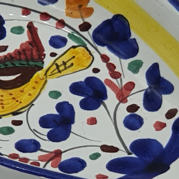 Ladle Or Spoon Holder With Colorful Arabesque Decoration