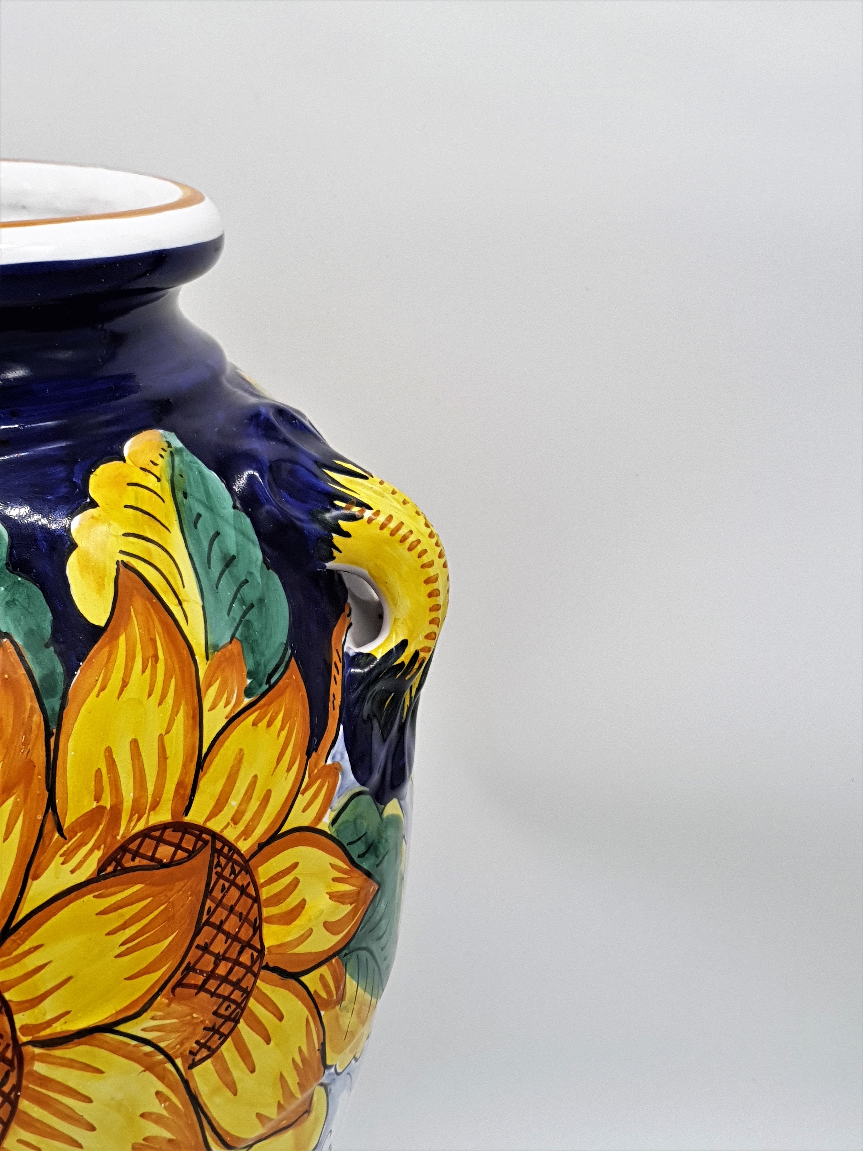 Umbrella Stand Jar Decor Ceramica Girasole Gambino