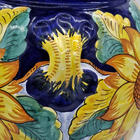 Porta Ombrelli Orcio Decoro Ceramica Girasole Gambino