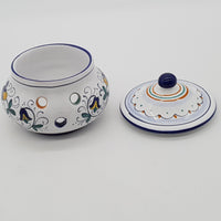 Garlic And Chilli Pepper Jar Deruta Decoration