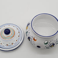 Garlic And Chilli Pepper Jar Deruta Decoration