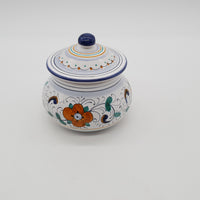 Garlic And Chilli Pepper Jar Deruta Decoration