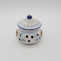 Garlic And Chilli Pepper Jar Deruta Decoration