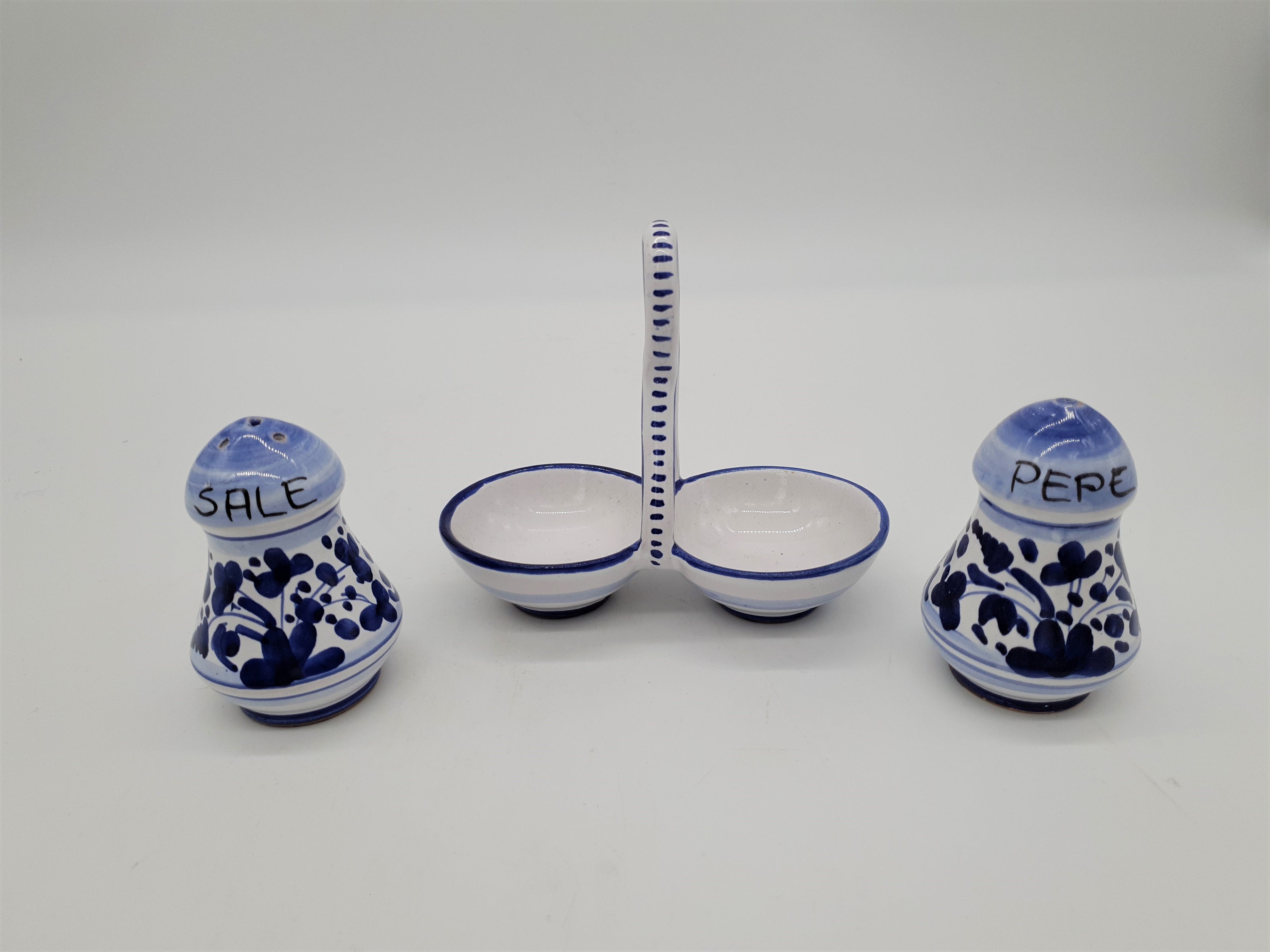 Sale E Pepe Decoro Arabesco Blu