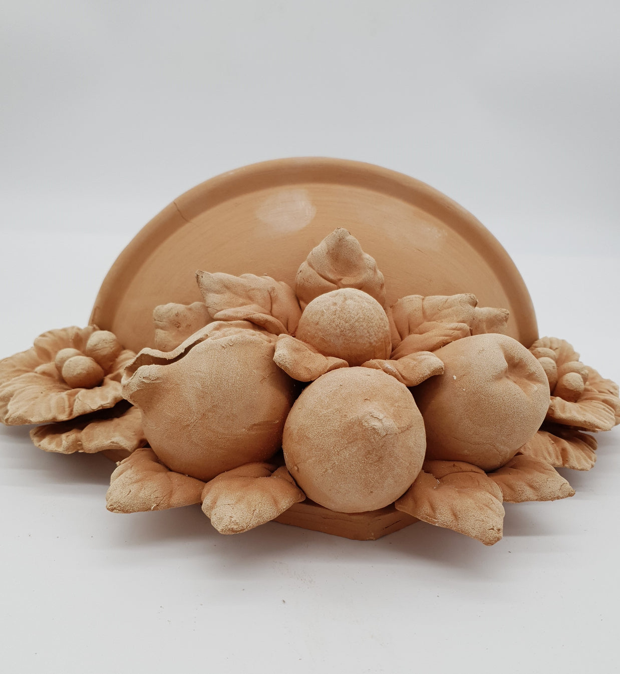 Tasca Da Muro Per Fiori Terracotta