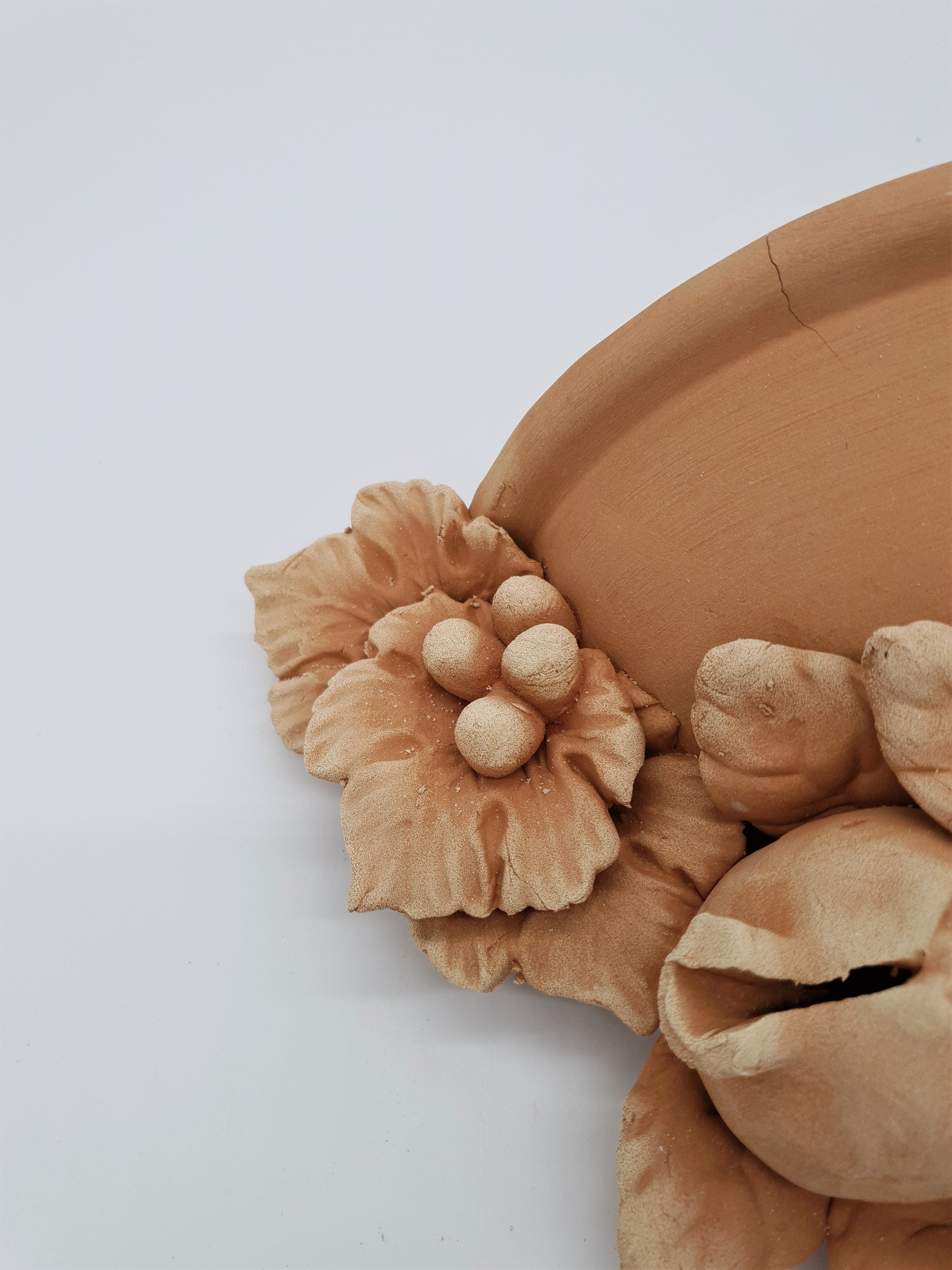 Tasca Da Muro Per Fiori Terracotta
