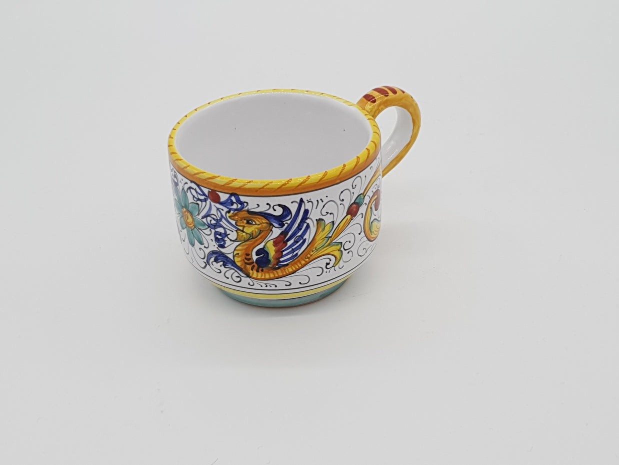 Tazza Cappuccino Decoro Raffaellesco