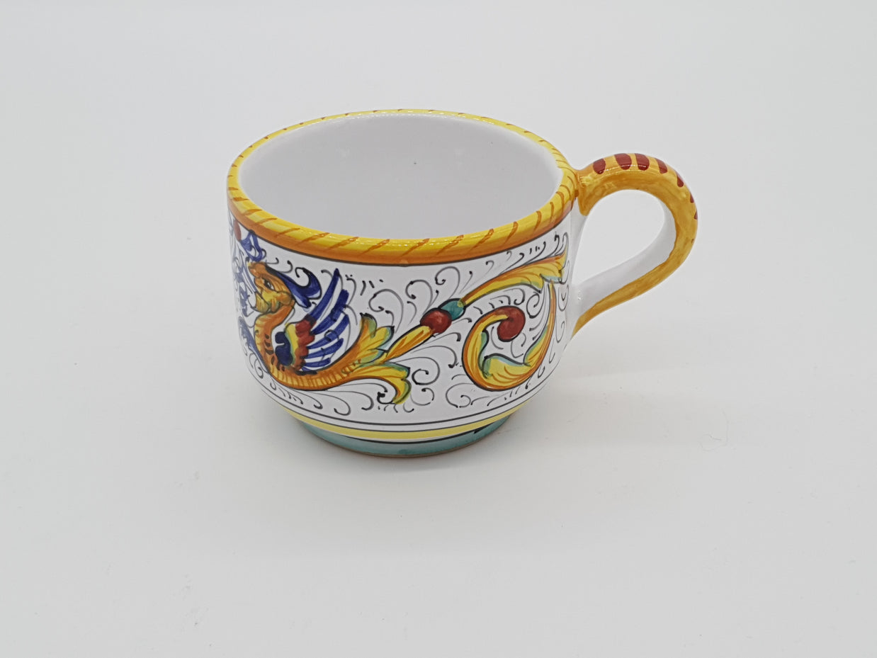 Tazza Cappuccino Decoro Raffaellesco