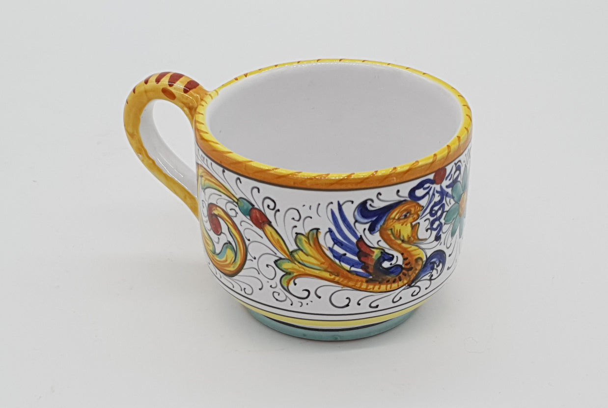 Tazza Cappuccino Decoro Raffaellesco