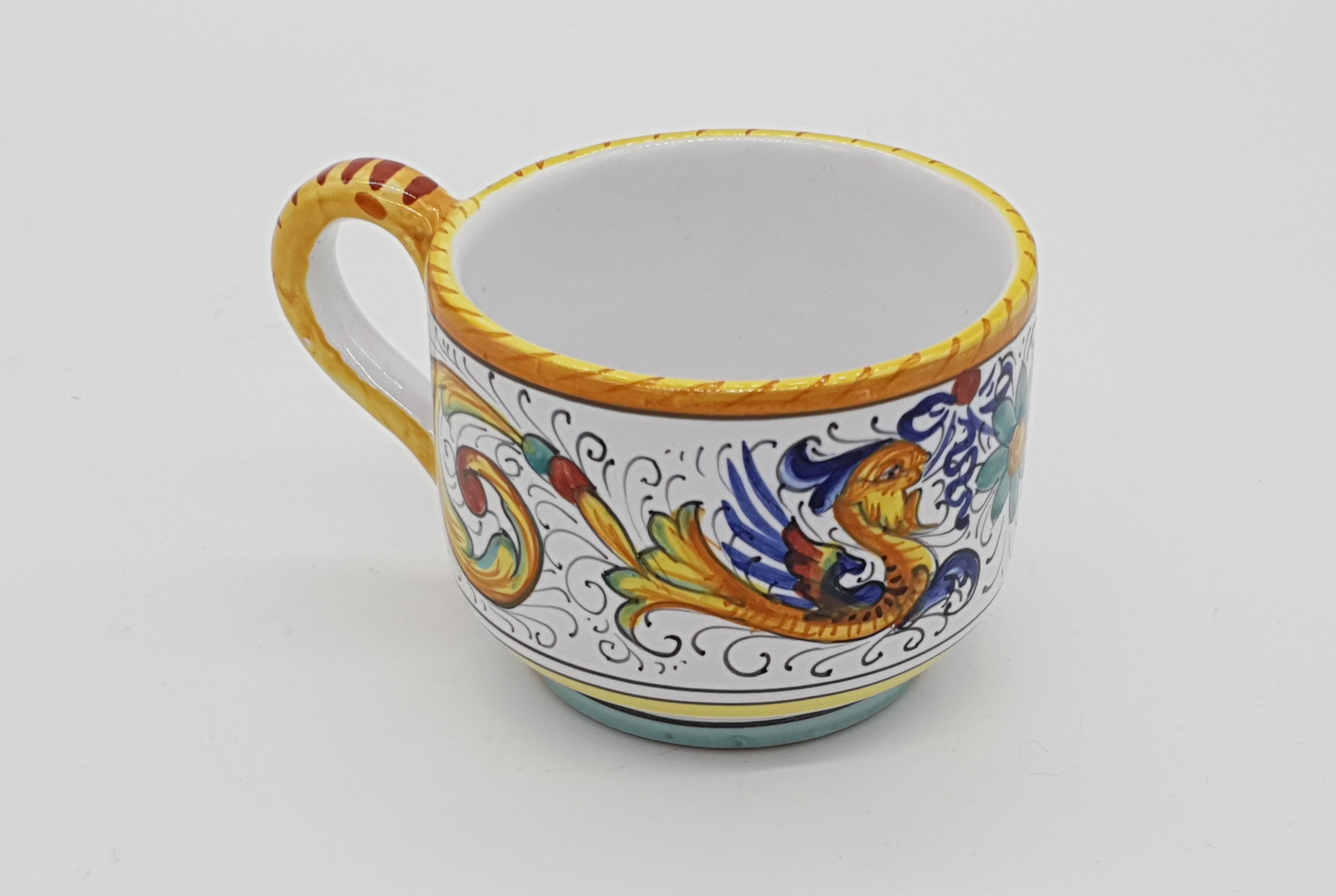 Tazza Cappuccino Decoro Raffaellesco