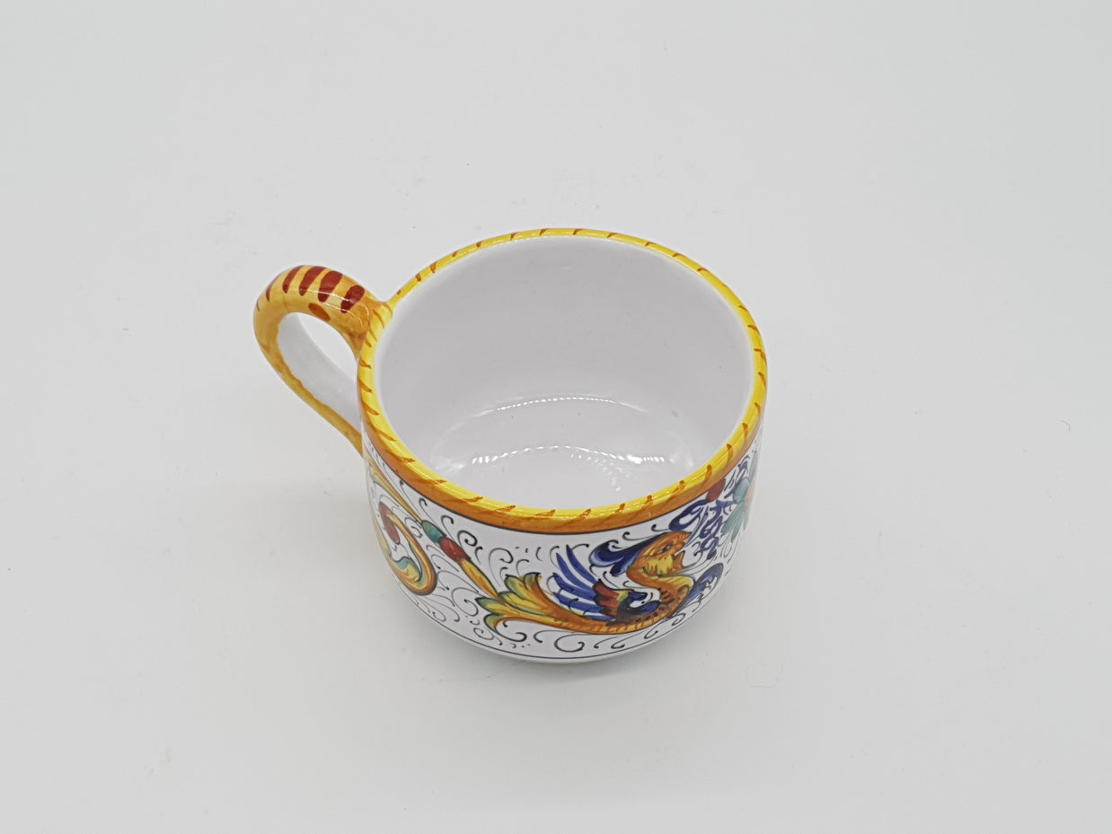 Tazza Cappuccino Decoro Raffaellesco