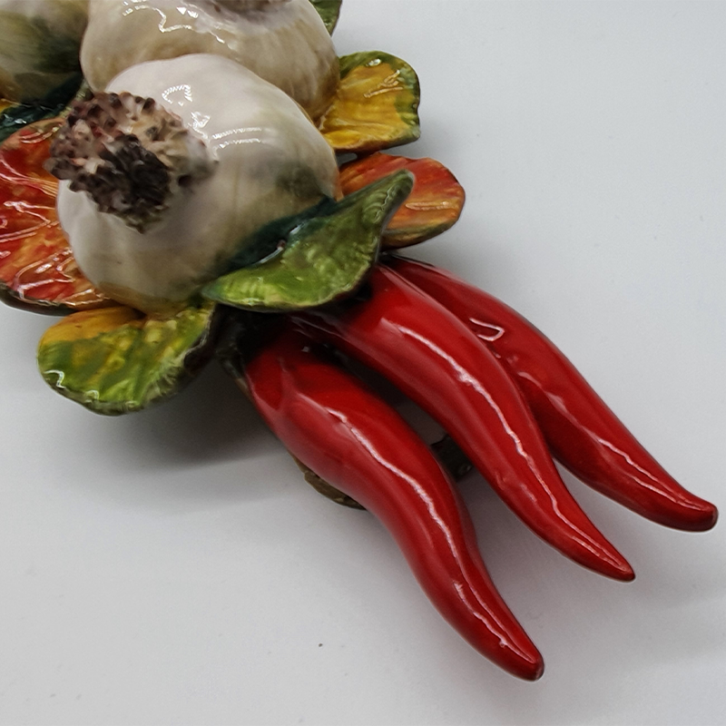 Tralcio aglio e peroncino in ceramica