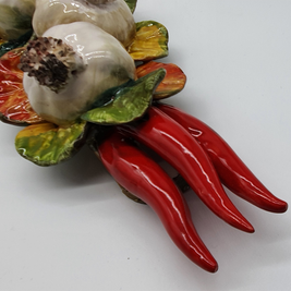 Tralcio aglio e peroncino in ceramica