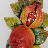 Tralcio Frutta Assortita Ceramica