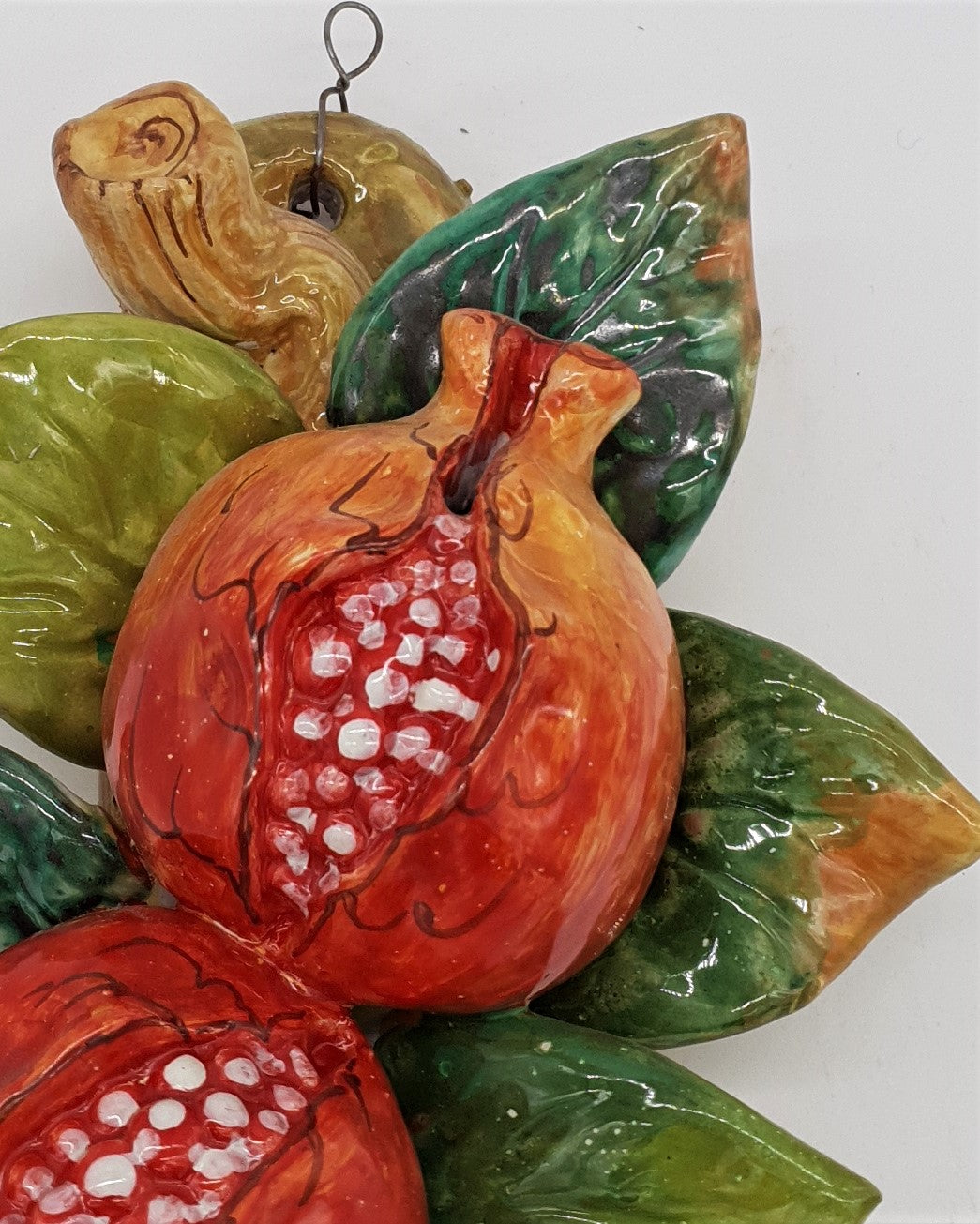 Tralcio Melograni in Ceramica