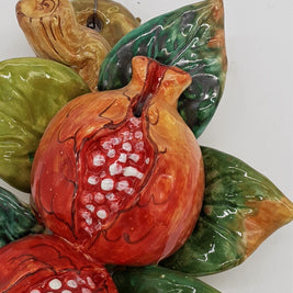 Tralcio Melograni in Ceramica