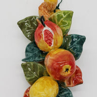 Tralcio Piccolo Frutta Assortita Ceramica