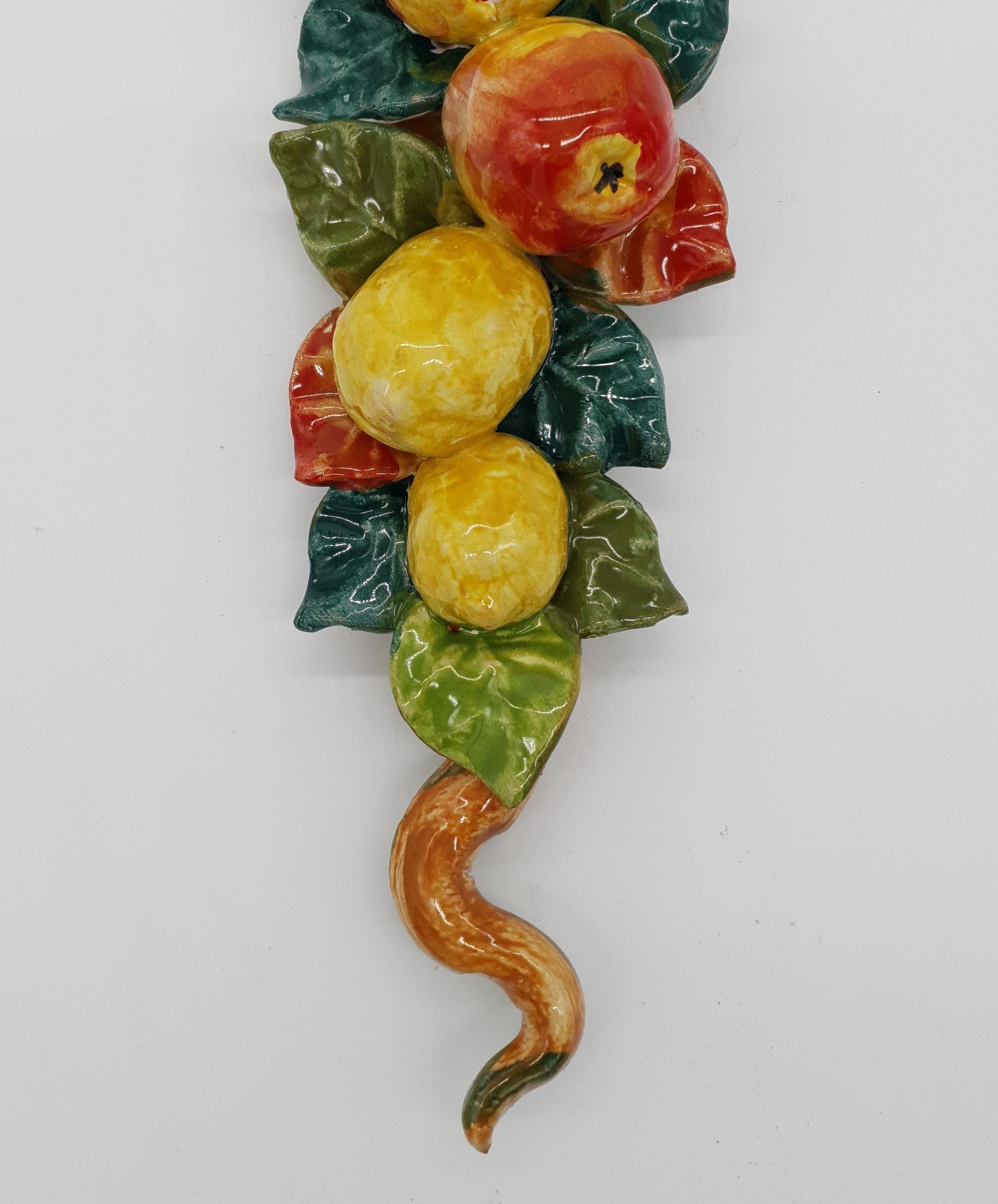Tralcio Piccolo Frutta Assortita Ceramica