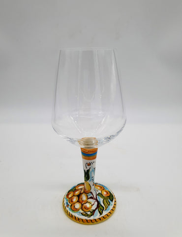 Glass for Wine Ceramic and White Grape Glass