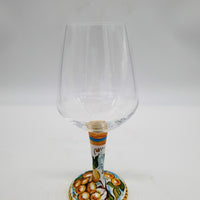 Glass for Wine Ceramic and White Grape Glass