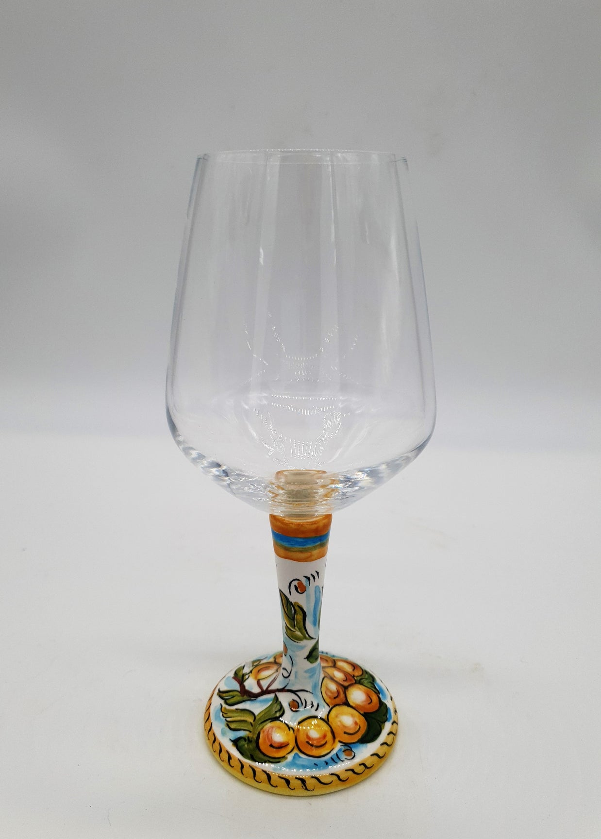 Glass for Wine Ceramic and White Grape Glass