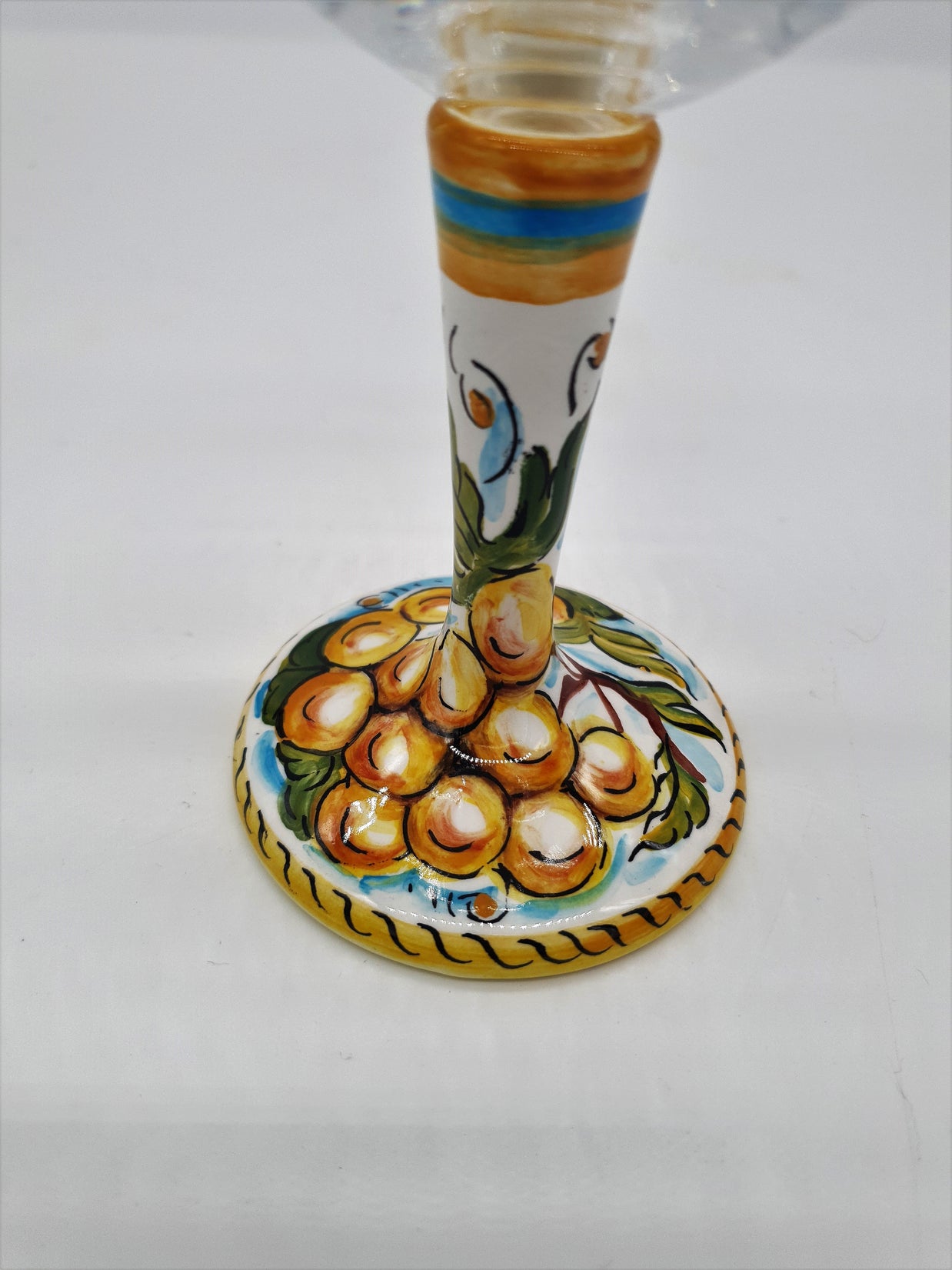 Glass for Wine Ceramic and White Grape Glass