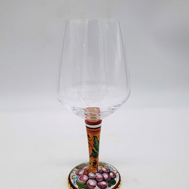 Goblet for Ceramic Wine and Red Grape Glass