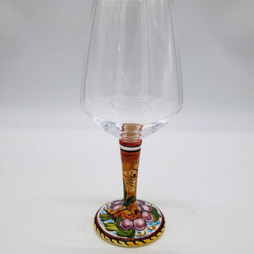 Goblet for Ceramic Wine and Red Grape Glass