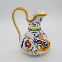 Vaso Manico Alto Decoro Raffaellesco