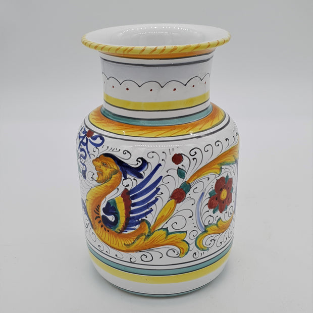Vaso Pancia Dritta Decoro Raffaellesco