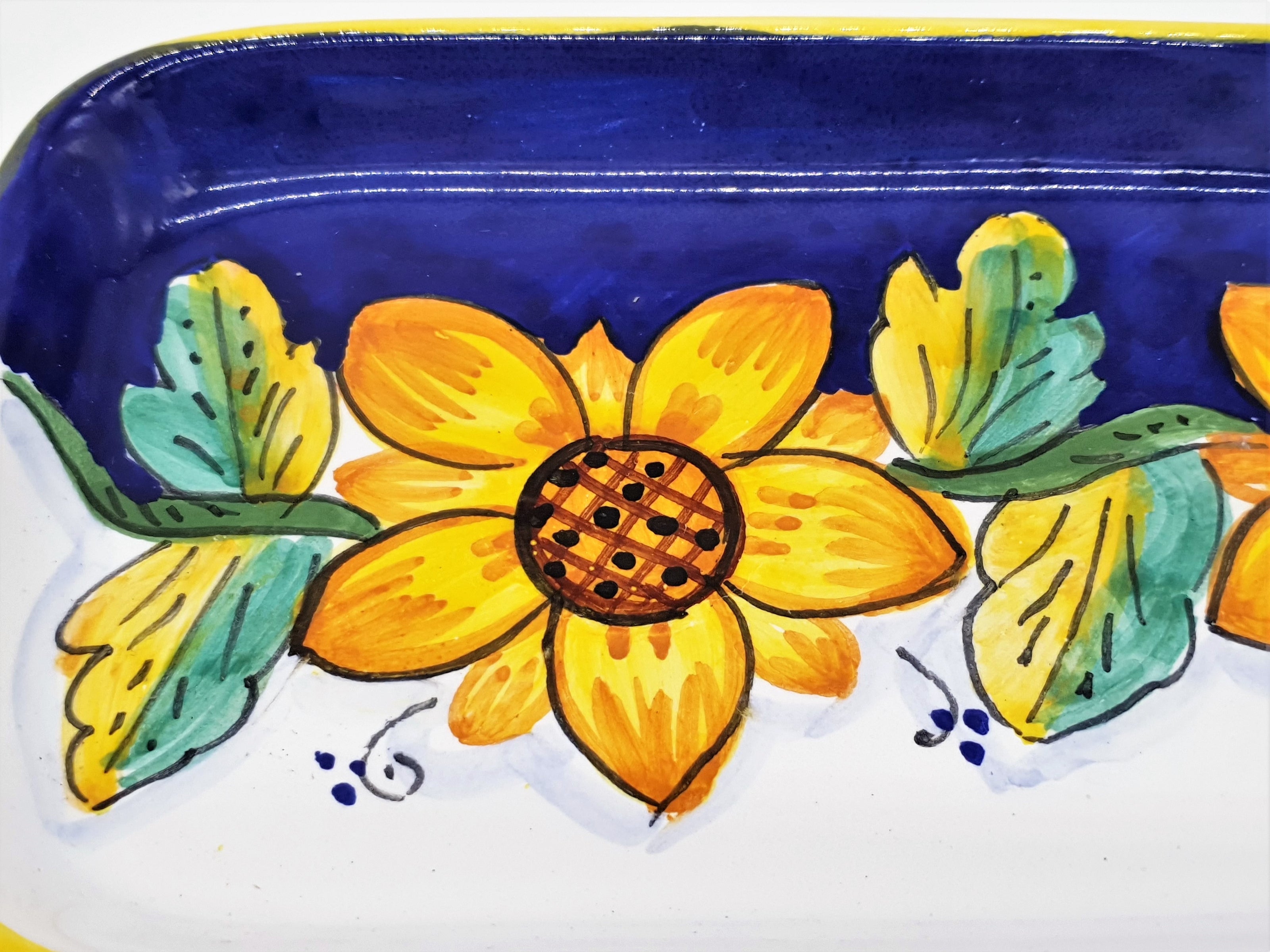 Vassoio Decoro Girasole Gambino