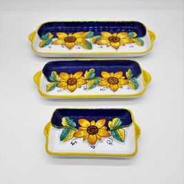Vassoio Decoro Girasole Gambino